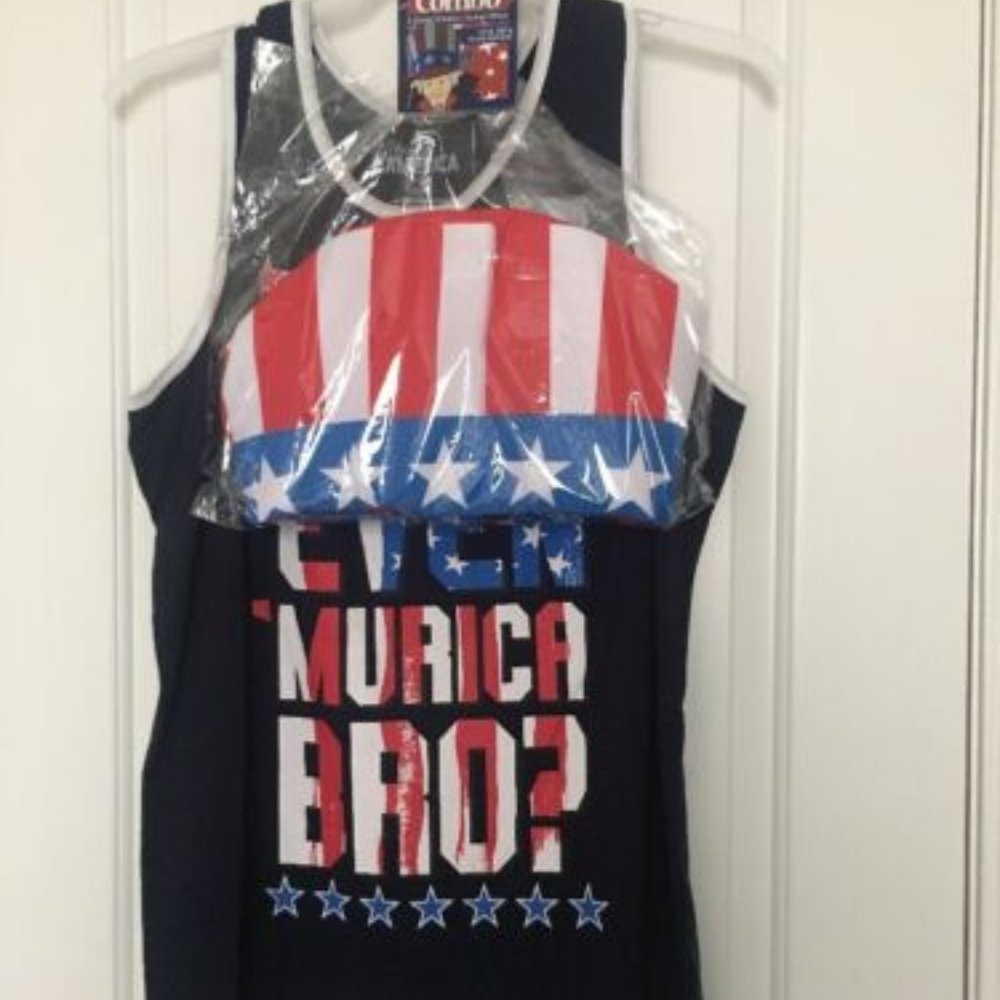 Spirit Of America Party Combo Patriotic 4th Of July Indepedence Day Size…
